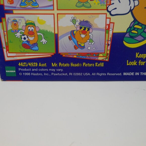 1998 Hasbro Lite-Brite Mr. Potato Head Picture Refill New/Sealed - Picture 4 of 5